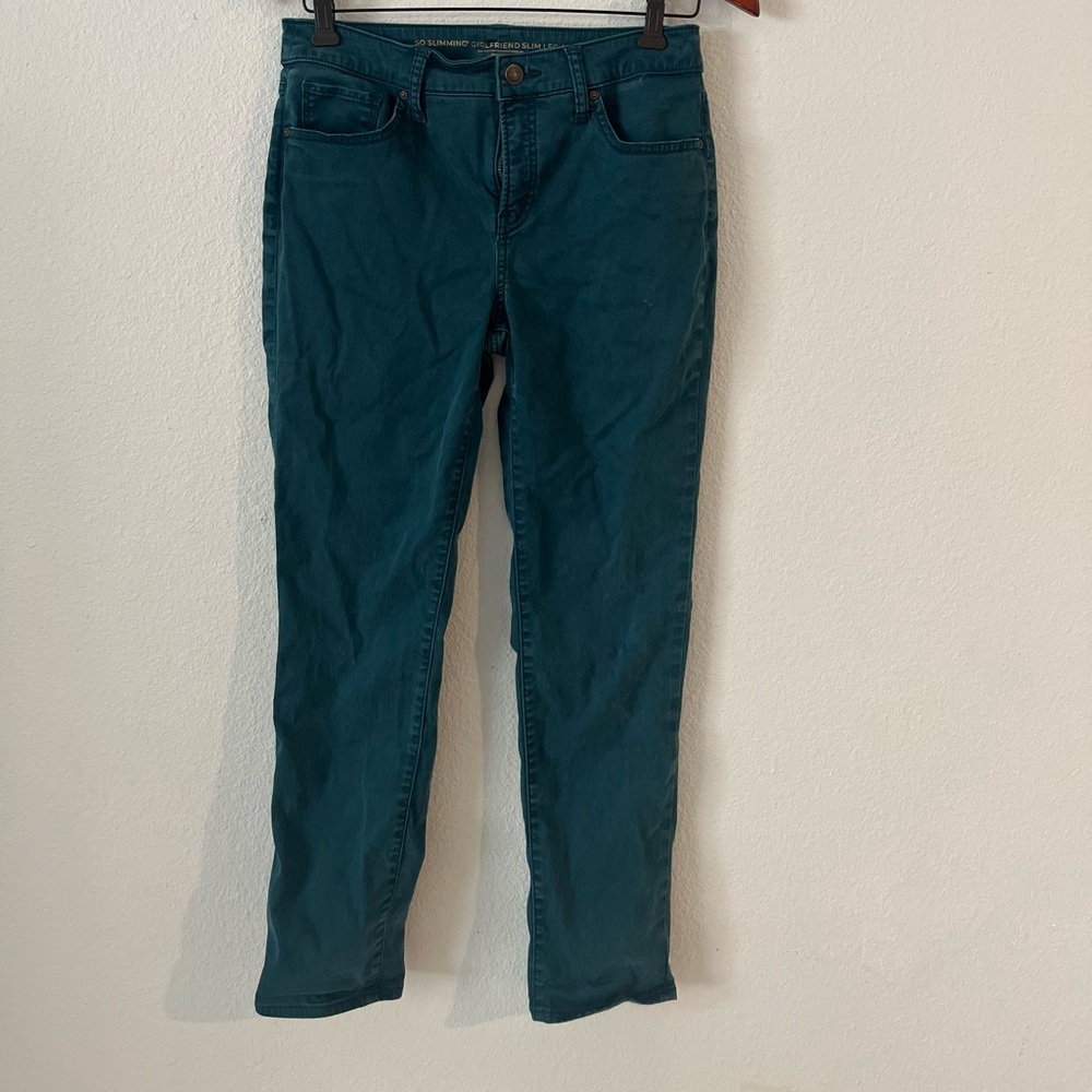 Chico's Blue Ankle Cropped‎ Jeans